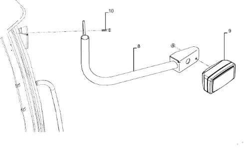 87403654 - Левая фара